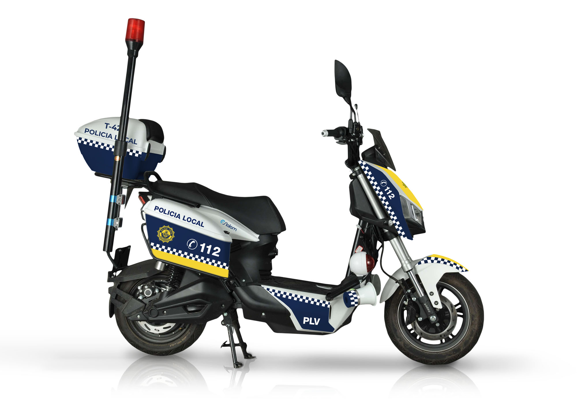 MOTO POLICIA SLALOM 001